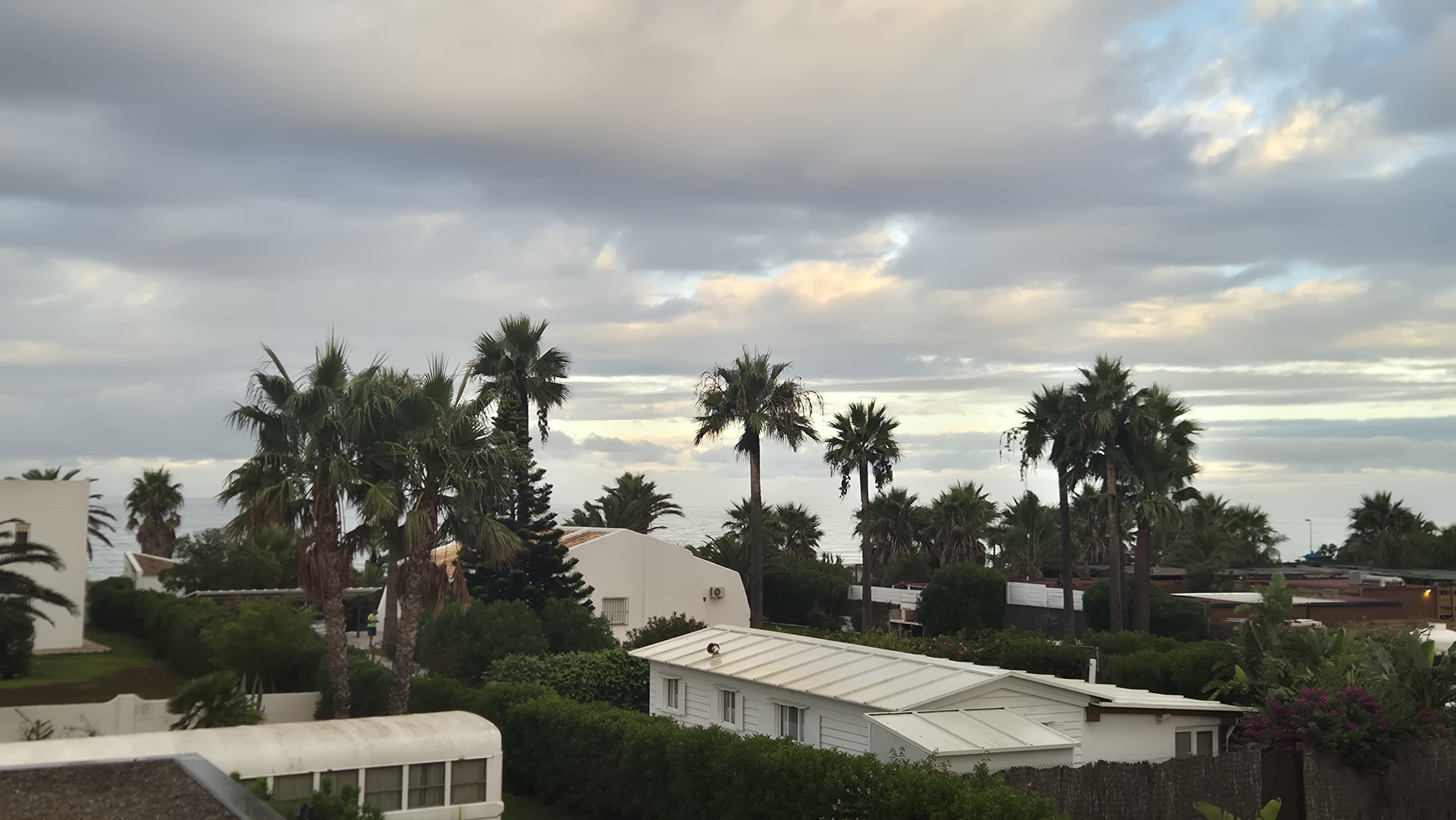 Un día nublado en El Palmar